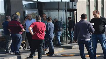 Sunum öncesi dışarısı